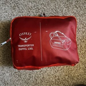 Osprey Transport Duffel 130L - Red